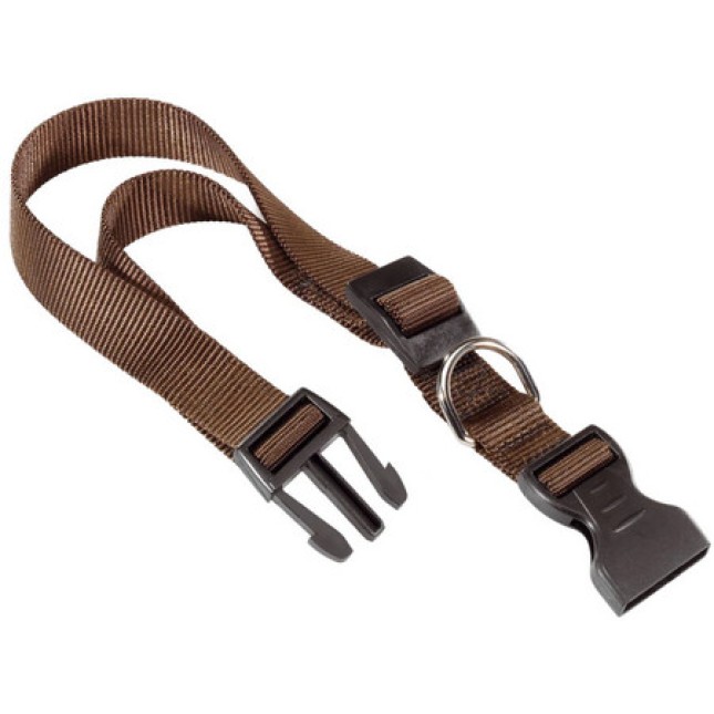 Ferplast περιλαίμιο καφέ CLUB C25/70 A: 45-70 cm B: 25 mm