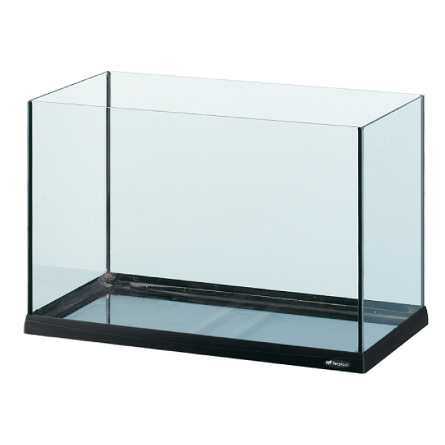 ferplast ενυδρείο tank 60 μαύρο 62.5x34.5x48.5cm75lt