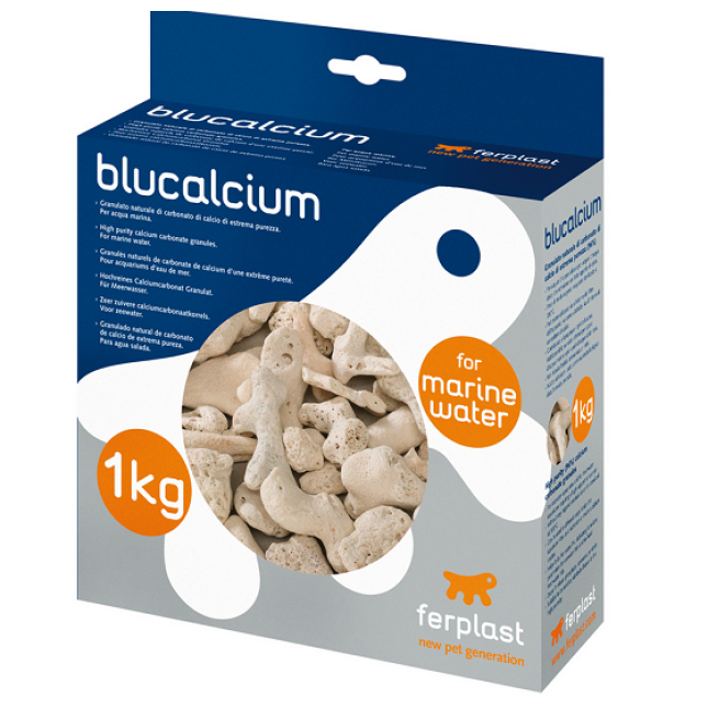 ferplast κόκκοι ανθρ. ασβεστίου blucalcium 1 kg
