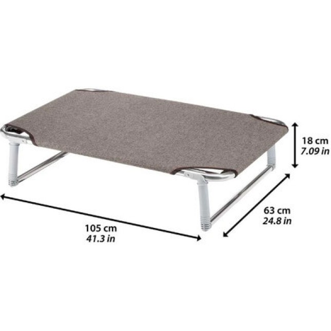 ferplast κρεβατάκι dream 100 105x63x18cm ferplast κρεβατάκι dream 100 105x63x18cm