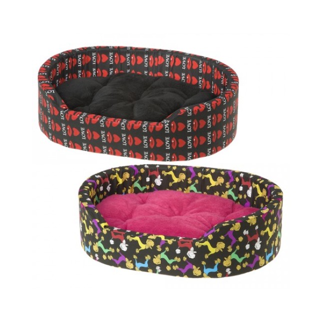 Ferplast κρεβατάκι dandy 80 poodle-love 80 x 55 x 20 cm Ferplast κρεβατάκι dandy 80 poodle-love 80 x 55 x 20 cm