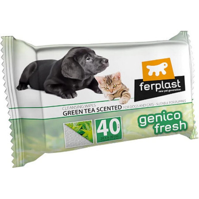 Ferplast μαντηλάκια καθαρισμού genico fresh