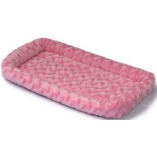 Midwest γούνινο,τετράγωνο,κρεβάτι,ροζ