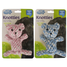 Pet Brands Knotty αρκουδάκι κατασκευασμένο από 100% βαμβακερό σχοινί