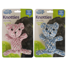Pet Brands Knotty αρκουδάκι κατασκευασμένο από 100% βαμβακερό σχοινί Pet Brands Knotty αρκουδάκι κατασκευασμένο από 100% βαμβακερό σχοινί