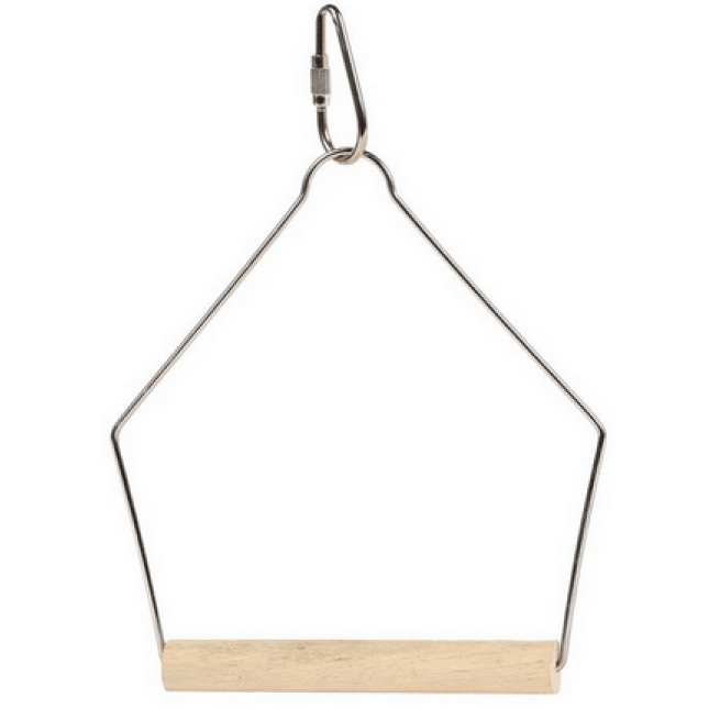 Happypet Wooden swing κούνια ωδικών ξύλινη Happypet Wooden swing κούνια ωδικών ξύλινη