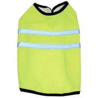 Happypet petgear hi vis κίτρινο αδιάβροχο με αντανακλαστικό για σκύλους