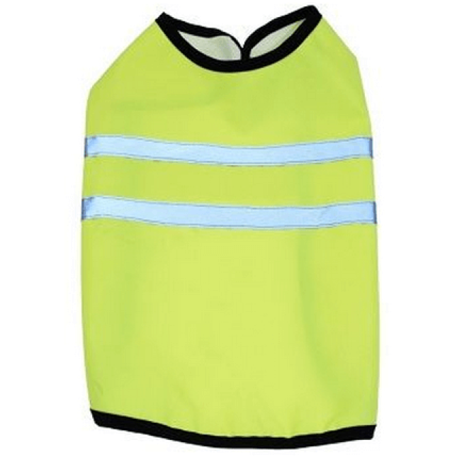 Happypet petgear hi vis κίτρινο αδιάβροχο με αντανακλαστικό για σκύλους