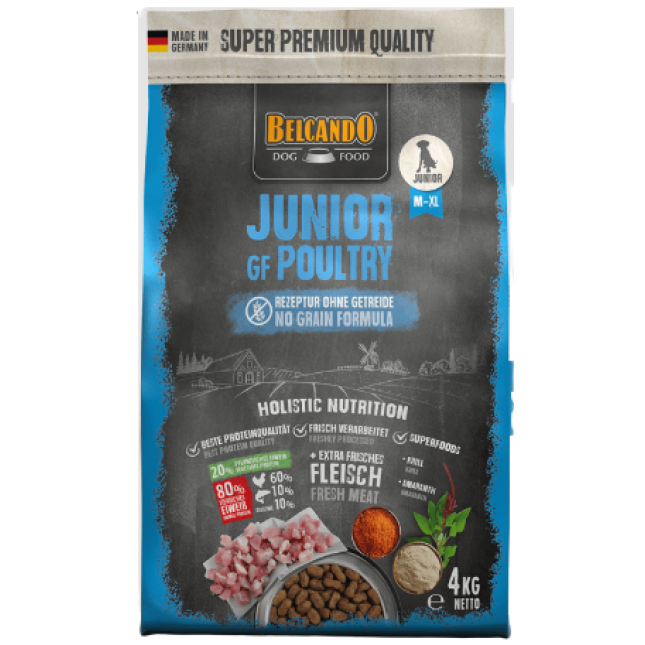 Belcando Junior Grain Free πουλερικά 4kg Belcando Junior Grain Free πουλερικά 4kg