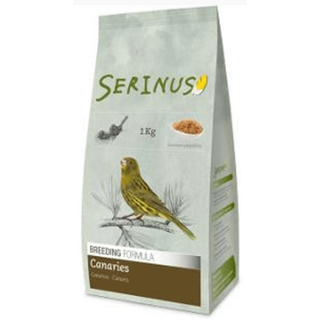 Serinus breeding canaries formula τροφή αναπαραγωγής & πτερόρροιας για όλα τα καναρίνια 1kg