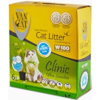 Van cat Αντιβακτηριακή ψιλή άμμος με λευκό μπετονίτη και ελαφρύ άρωμα άνοιξης 5,1kg-6lt