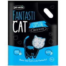 Pet natura κρυσταλλική άμμος για γάτες 2kgr-5lt Pet natura κρυσταλλική άμμος για γάτες 2kgr-5lt