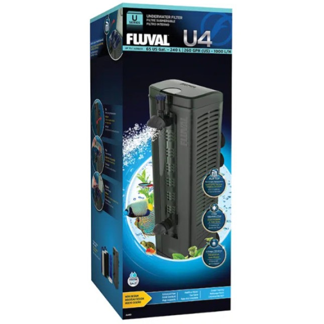 Fluval εσωτερικό φίλτρο σειρά U προσφέρει εξαιρετικό φιλτράρισμα 3 σταδίων Fluval εσωτερικό φίλτρο σειρά U προσφέρει εξαιρετικό φιλτράρισμα 3 σταδίων