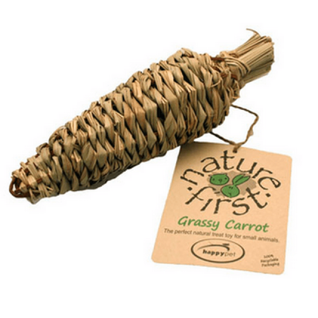 Happypet Nature first Grassy carrot,παιχνίδι για τρωκτικά Happypet Nature first Grassy carrot,παιχνίδι για τρωκτικά