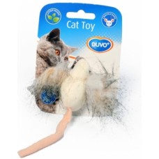 Duvo Παιχνίδι γάτας 'Ποντίκι με μεγάλα αυτιά & catnip'