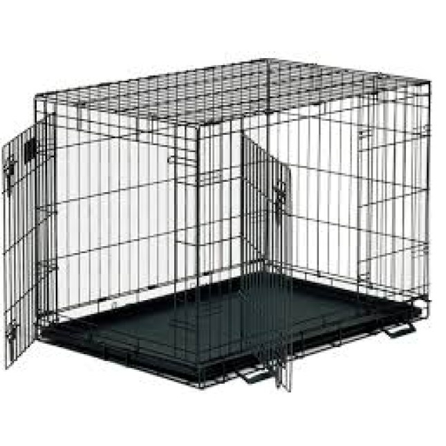 My pet Μεταλλικό κλουβί μεταφοράς με δύο πόρτες 93x57x62cm