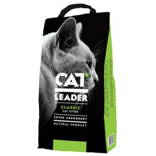 Geohellas Άμμος υγιεινής Cat Leader Classic φυσικό προϊόν εξουδετερώνει τις δυσάρεστες μυρωδιές