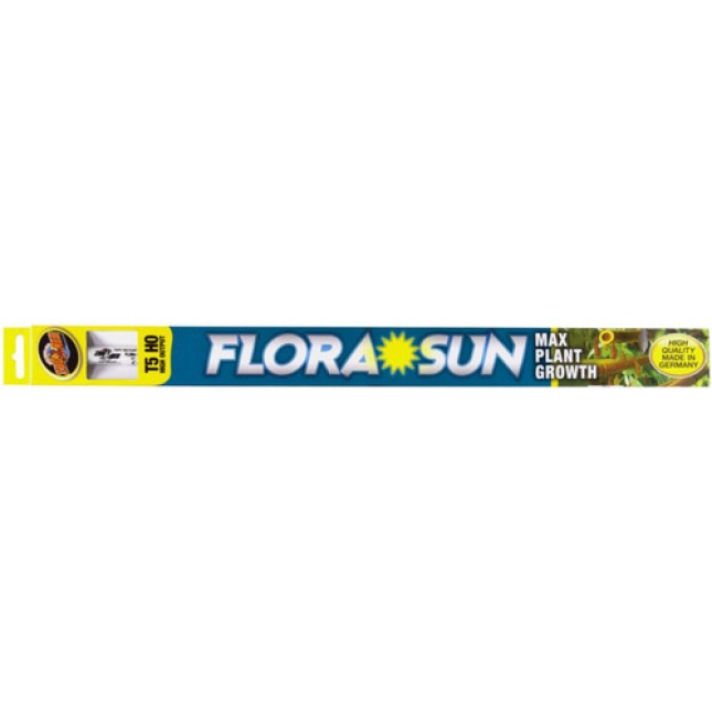 Zoo Med λάμπα φωτός T-5 Flora Sun HO Fluorescent για  την ανάπτυξη ζωντανών φυτών ενυδρείου