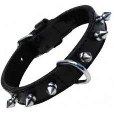 Gloria περιλαίμιο δερμάτινο spikes 55cm X 19mm Gloria περιλαίμιο δερμάτινο spikes 55cm X 19mm