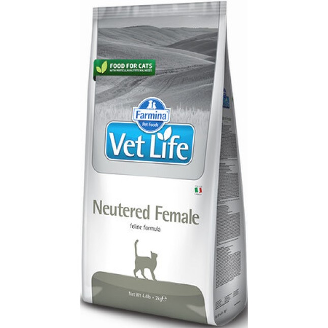 Farmina Vet Life NTRL διαιτητική τροφή για στειρωμένες θηλυκές γάτες 400 gr