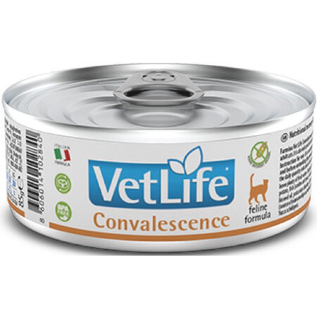 Farmina Vet Life NTRL διαιτητική τροφή γάτας για την διατροφική ανάκαμψη των ενήλικων γατών 85gr Farmina Vet Life NTRL διαιτητική τροφή γάτας για την διατροφική ανάκαμψη των ενήλικων γατών 85gr