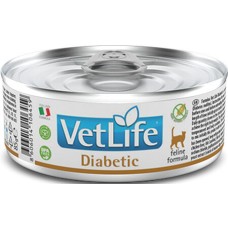 Farmina Vet Life NTRL διαιτητική τροφή για γάτες για τη ρύθμιση σακχαρώδη διαβήτη  85gr
