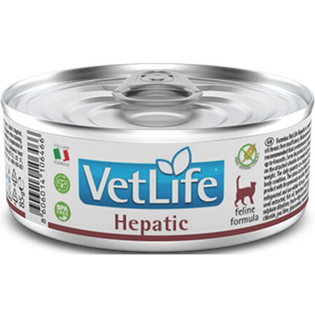 Farmina Vet Life NTRL διαιτητική τροφή για γάτες για την υποστήριξη της ηπατικής λειτουργίας 85gr Farmina Vet Life NTRL διαιτητική τροφή για γάτες για την υποστήριξη της ηπατικής λειτουργίας 85gr