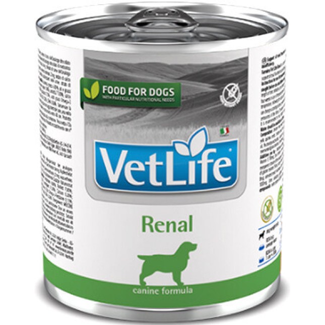 Farmina Vet Life NTRL διαιτητική τροφή για υποστηρίξει της νεφρικής ανεπάρκειας των ενήλικων σκύλων