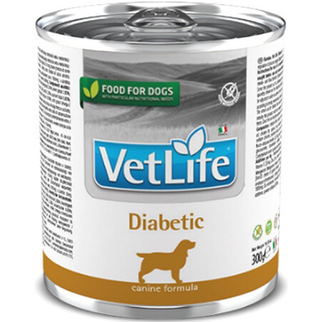 Farmina Vet Life NTRL διαιτητική τροφή για ρύθμιση του σακχαρώδη διαβήτη των ενήλικων σκύλων
