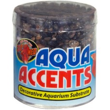 Zoo Med Aqua Accents σκούρο χαλίκι διακοσμητικό υπόστρωμα ενυδρείου