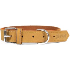 Gloria περιλαίμιο δερμάτινο nobuk κίτρινο 65cm X 30mm Gloria περιλαίμιο δερμάτινο nobuk κίτρινο 65cm X 30mm