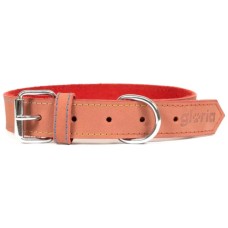 Gloria περιλαίμιο δερμάτινο nobuk κόκκινο 65cm X 30mm Gloria περιλαίμιο δερμάτινο nobuk κόκκινο 65cm X 30mm