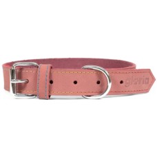 Gloria περιλαίμιο δερμάτινο nobuk ροζ 70cm X 30mm Gloria περιλαίμιο δερμάτινο nobuk ροζ 70cm X 30mm