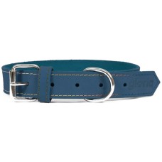 Gloria περιλαίμιο δερμάτινο nobuk μπλε 70cm X 30mm Gloria περιλαίμιο δερμάτινο nobuk μπλε 70cm X 30mm