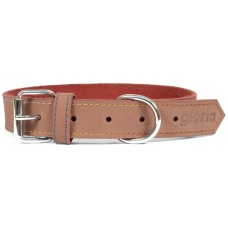 Gloria περιλαίμιο δερμάτινο nobuk καφέ 70cm X 30mm Gloria περιλαίμιο δερμάτινο nobuk καφέ 70cm X 30mm