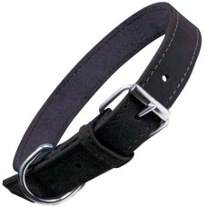 Gloria περιλαίμιο δερμάτινο nobuk μαύρο 70cm X 30mm Gloria περιλαίμιο δερμάτινο nobuk μαύρο 70cm X 30mm