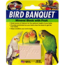 Zoo Med Bird Banquet ασβέστιο με γεύση φρούτων 28g Zoo Med Bird Banquet ασβέστιο με γεύση φρούτων 28g