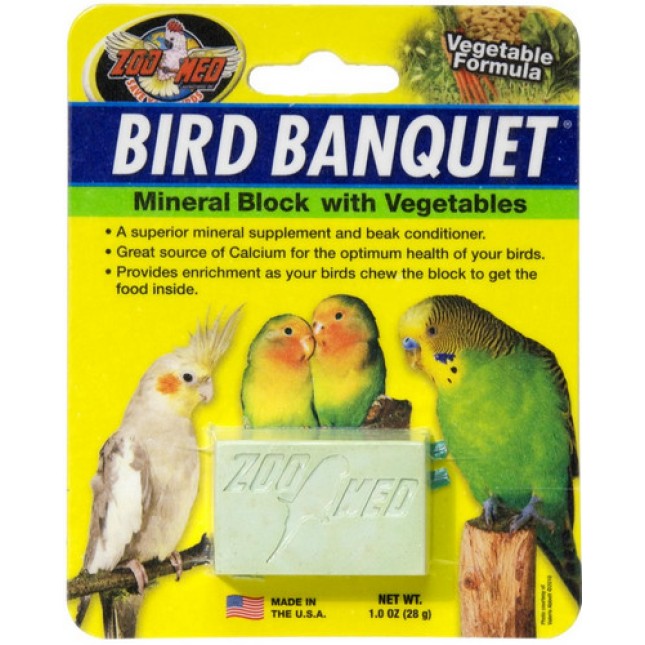 Zoo Med Bird Banquet εύπεπτο ασβέστιο με γεύση λαχανικών (Καρότο, Σπανάκι και Alfalfa)