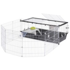 Ferplast κλουβί με πάρκο 118x164x56cm Ferplast κλουβί με πάρκο 118x164x56cm
