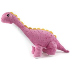 Gloria παιχνίδι σκύλου - λούτρινο ροζ δεινοσαυράκι