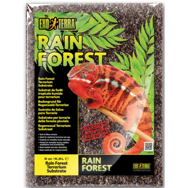 Exo terra υπόστρωμα Rain Forest.Substrate 100% φυσικό, βιοδιασπώμενο μείγμα