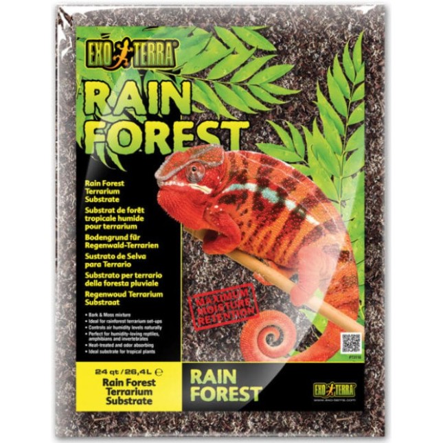 Exo terra υπόστρωμα Rain Forest.Substrate 100% φυσικό, βιοδιασπώμενο μείγμα