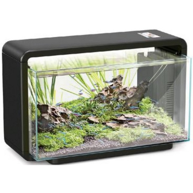 Hailea aquarium μαύρο natur biotop 771X360X533mm 110lt