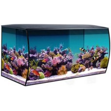 Fluval ενυδρείο flexmarine μαύρο 123lt 82x40x39 cm