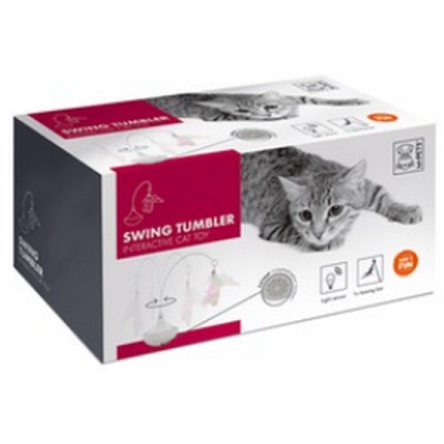 M-pets παιχνίδι μπαταρίας με φτερά 8,2 x 8,2 x 6,6 cm M-pets παιχνίδι μπαταρίας με φτερά 8,2 x 8,2 x 6,6 cm