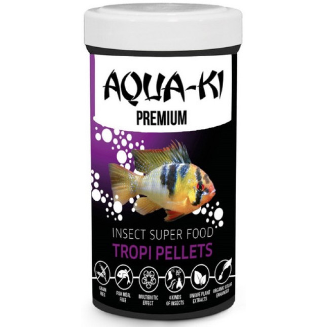 Benelux Aqua-ki τροφή σε κόκκους για τροπικά ψάρια 100ml/55g Benelux Aqua-ki τροφή σε κόκκους για τροπικά ψάρια 100ml/55g