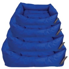 PetQuatro Κρεβάτι αδιάβροχο μπλε 65x50x15cm