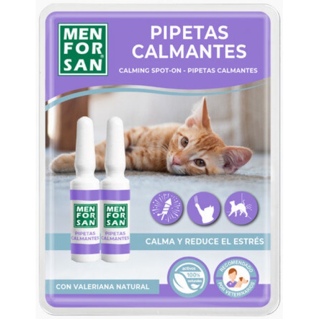 Men for san Ηρεμιστικές αμπούλες γάτας calming/no stress Men for san Ηρεμιστικές αμπούλες γάτας calming/no stress
