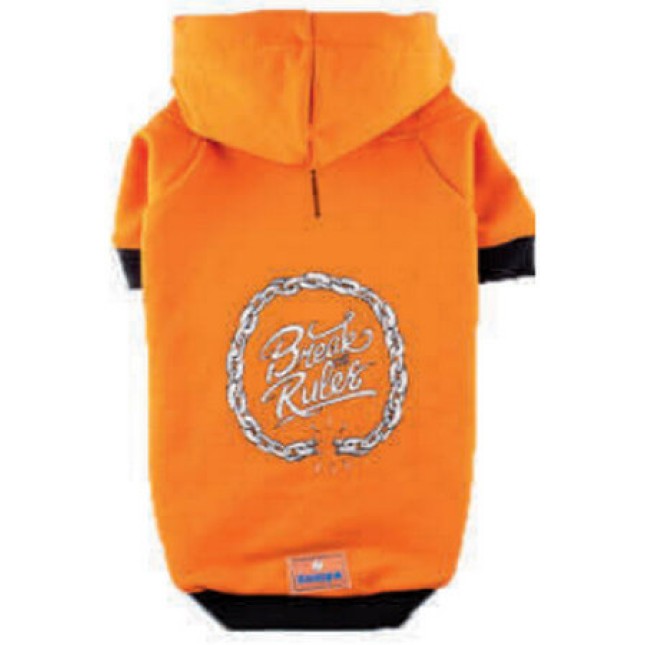 Zampa Φούτερ Break the rules πορτοκαλί large 43Cm Zampa Φούτερ Break the rules πορτοκαλί large 43Cm