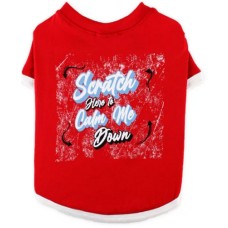 Zampa Μπλουζάκι scratch me-calm me κόκκινο small 27cm Zampa Μπλουζάκι scratch me-calm me κόκκινο small 27cm